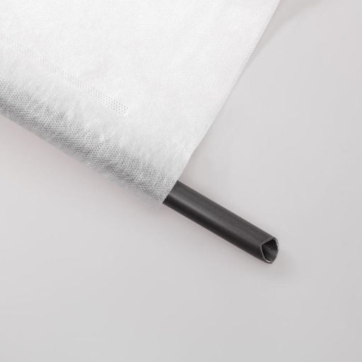 Парник прошитый, длина 6 м, 7 дуг из пластика, дуга L=2.4 м, d=16 мм, спанбонд 35 г/м², «уДачный»