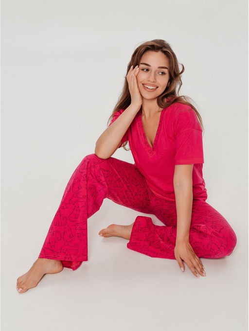 Матильда пижама женская (салатовый) - Lovetex фото 10