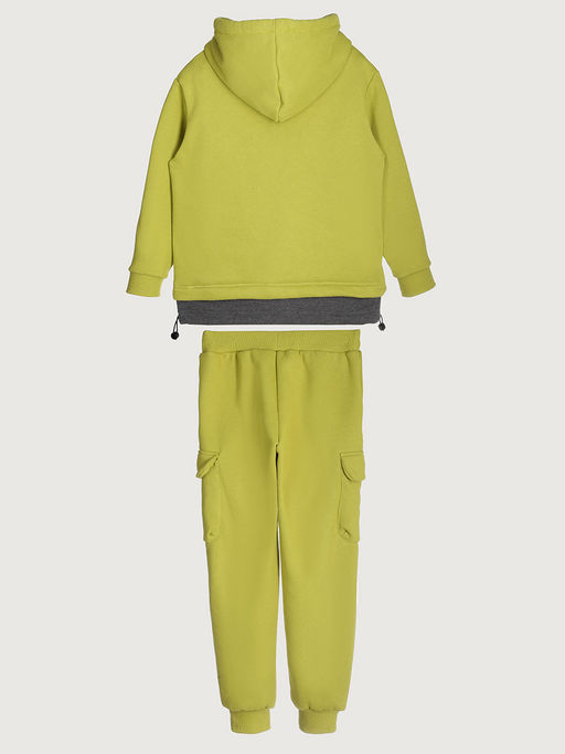 Костюм 7т20225 черный/серый меланж - Nikastyle фото 11