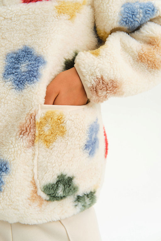 PELICAN, куртка для девочек, Молочный  фото 4