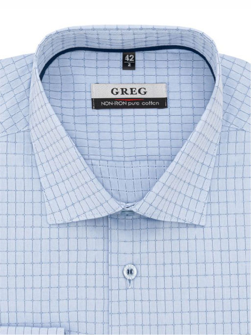 Сорочка мужская длинный рукав GREG 215/131/2773/Z/1p_GB  фото 3