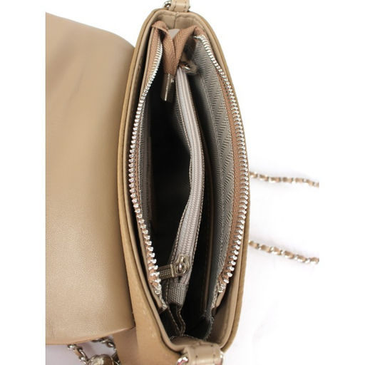 Сумка женская натуральная кожа GU 2066-99147, 1отд+карм/перег, плечевой ремень, капучино SALE 261152 - Adelia фото 8