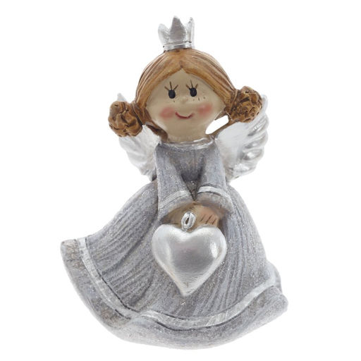 Фигурка декоративная "Ангел", L5 W4 H7,5 см, 2в.