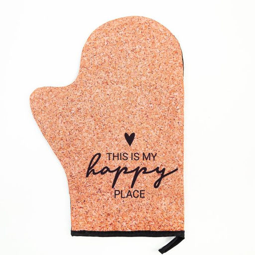 Набор кухонный «Пробка» варежка-прихватка 20×28 см, прихватка 17×17 см, 35% х/л,65% п/э