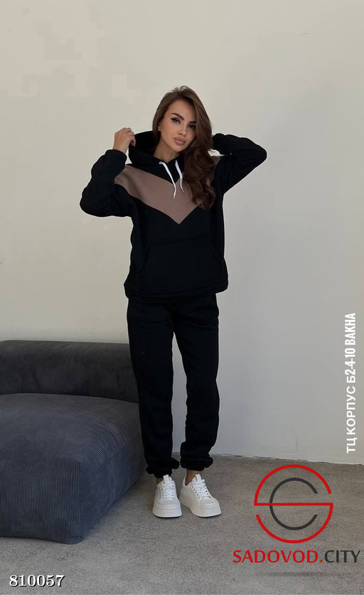 Костюм двойка из ткани на флисе - Bruno фото 2