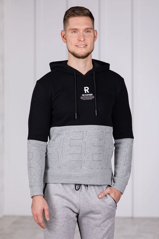 Брюки спортивные 
 3.MA160B-серый-светлый