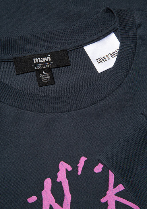Lacivert Sweatshirt - Mavi фото 6