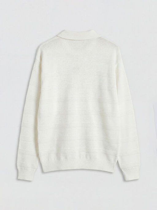 Polo Yaka Erkek ?ocuk Triko Kazak