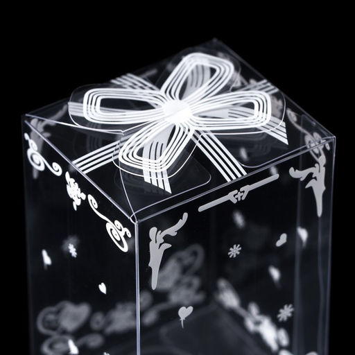 Цена за 5 шт. Складная коробка из PVC 4,5 х 5 х 7,5 см - UPAK LAND фото 3