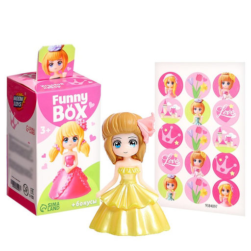 Игровой набор Funny box, принцессы, МИКС - Woow toys фото 4