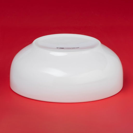 Салатник новогодний Доляна «Волшебное дерево», 580 мл, 15.5×6 см, фарфор, цвет белый