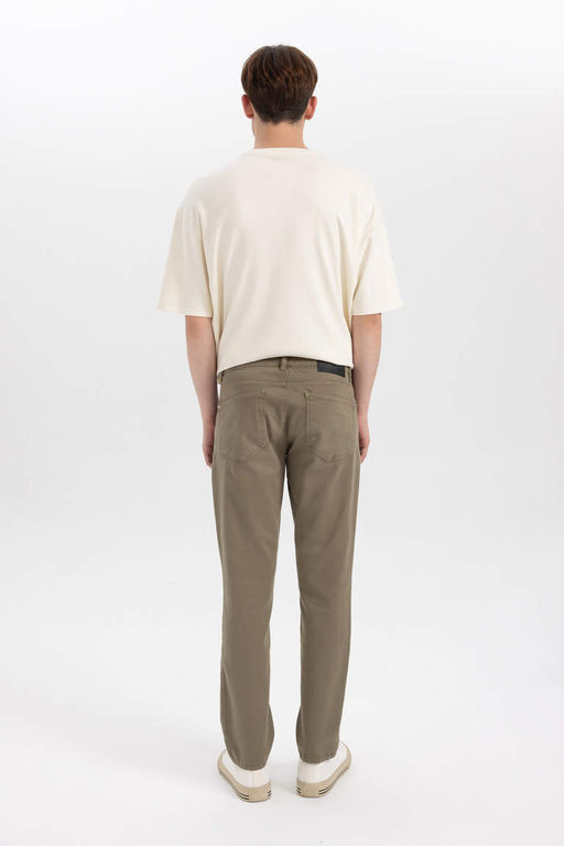 Узкие брюки из габардина - Defacto фото 7