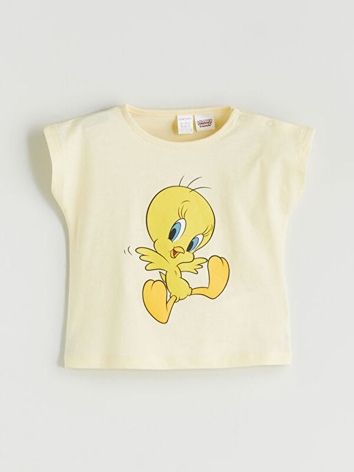 Tweety Bask?l? K?z Bebek Penye Ti??rt