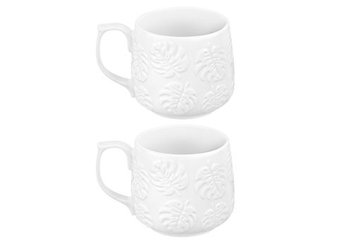 Набор кружек 2 пр. 500 мл 13,5*10*9 см Тропики, фарфор - Elan gallery фото 5