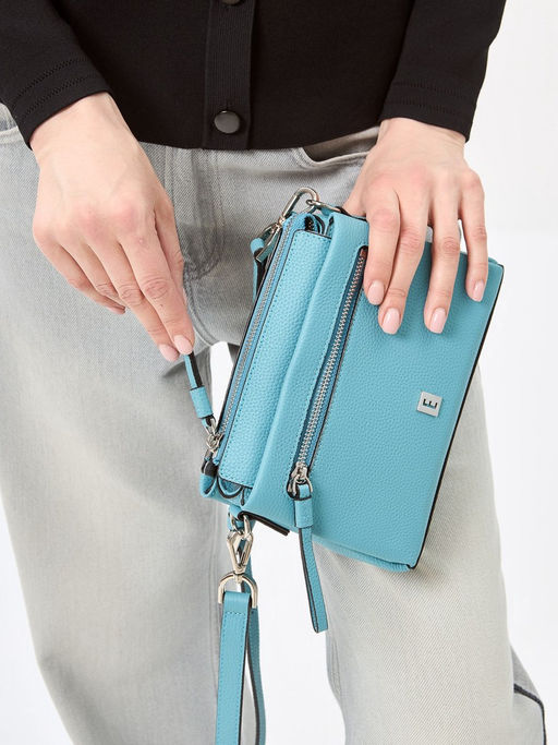 Сумка ELEGANZZA Z-4164D blue-aqua  фото 8