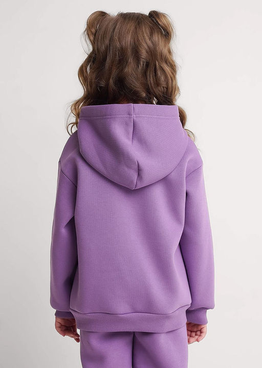 Джемпер дев. (ЧЗ) фиолет 757209/21фф_п - Clever wear фото 3