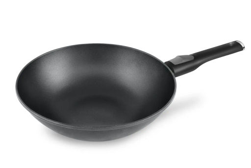 Сковорода Вок Титан со съемной ручкой, 26 см - Нева металл посуда фото 6