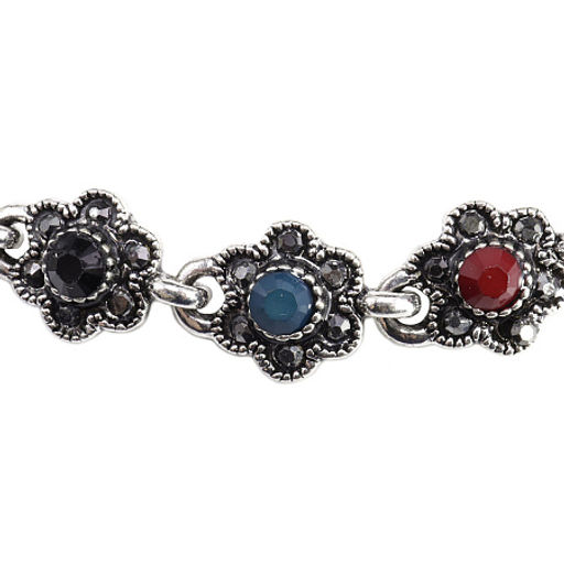 Браслет Сакура металл и камни привлекает эергии любви и счастья