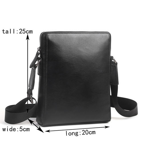 Мужская сумка, кожа, MIRONPAN 8002 Черный