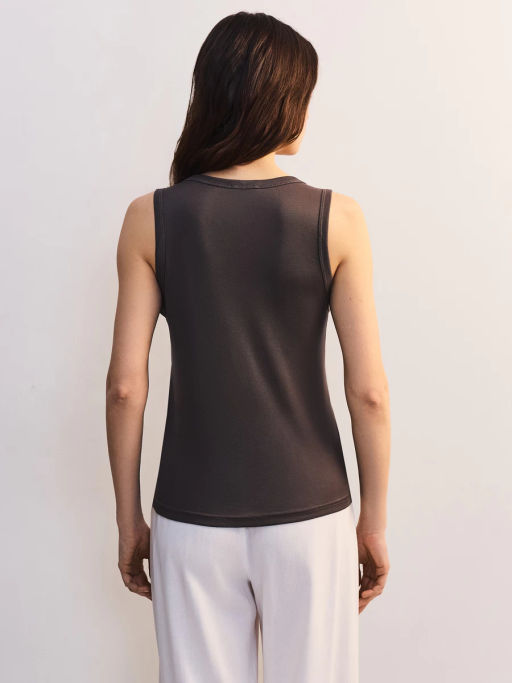 Майка прямого кроя с треугольным вырезом ZR2605013404-66 / Zarina  фото 6