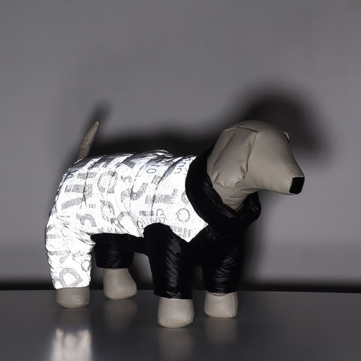 Комбинезон Ультра светоотражающий, размер 10 (ДС 21 см, ОГ 34 см, ОШ 24 см), чёрный - Simaland фото 10