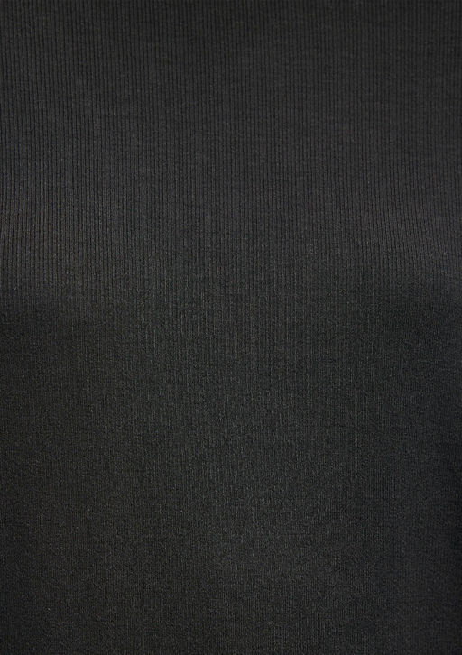 Lux Touch Siyah Basic Tisort - Mavi фото 6
