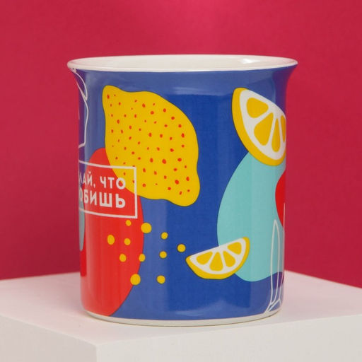 Подарочный набор «Делай, что любишь»: кружка 300 мл, ложка, подставка