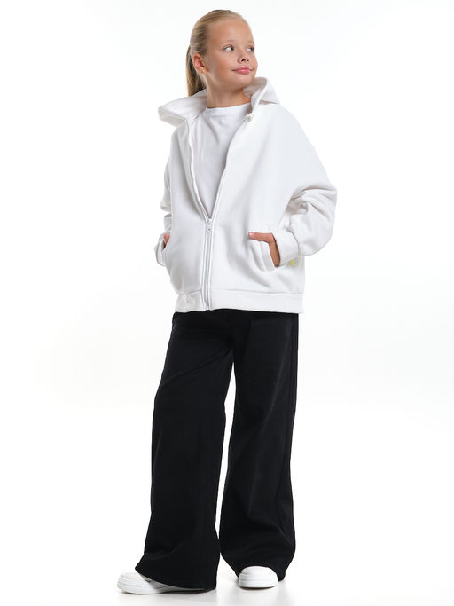 Толстовка на молнии с начесом для девочки UD 8017 касар - Mini maxi фото 4