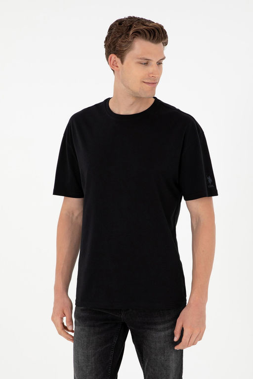 Мужская черная футболка - U.s. polo assn фото 15