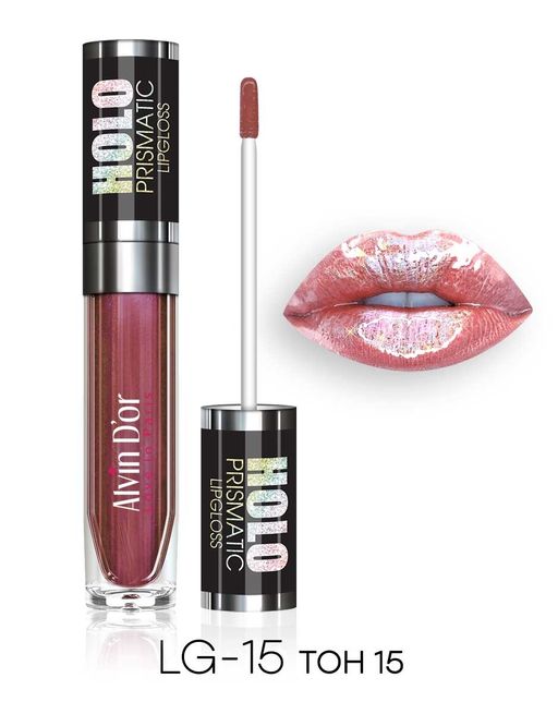 Alvin Dor LG-15 Блеск для губ Holo Prismatic тон 15