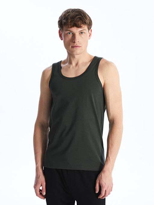 U Yaka Penye Erkek Atlet 2li - Waikiki фото 2