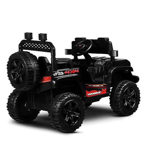 Электромобиль детский "Покоритель гор" (цвет черный)