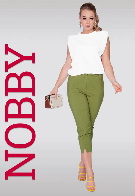 NOBBY, Женские брюки 6821-24 (васаби) фото 6