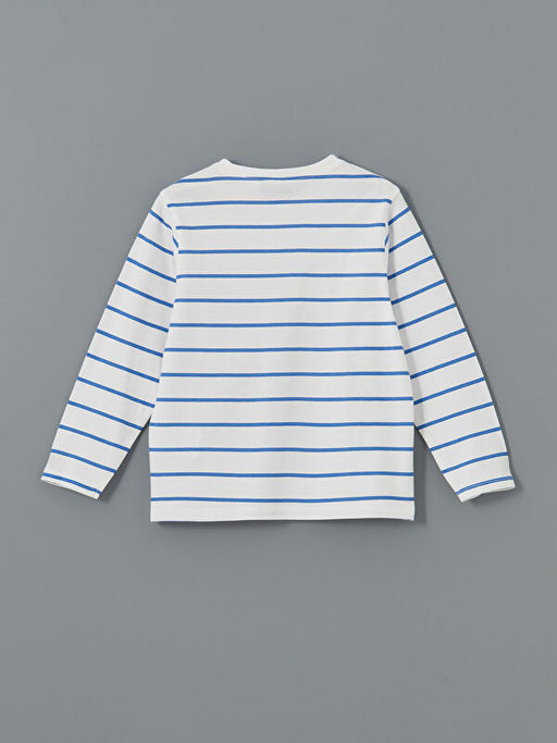 Bisiklet Yaka Donald Duck Bask?l? Erkek ?ocuk Pijama Tak?m