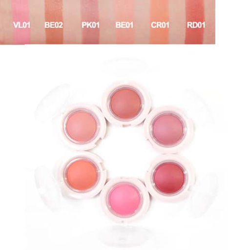 Румяна желейные увлажняющие APIEU Juicy-Pang Jelly Blusher CR01 Purity Peach Coral, 4,5g