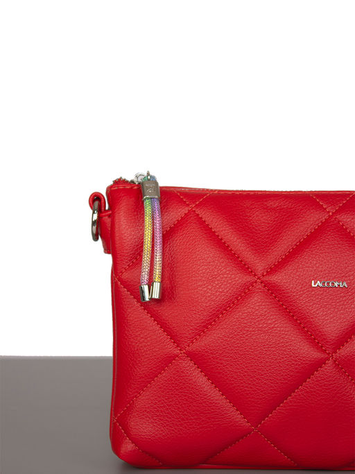 LACCOMA сумка Луиза-Л815-красный эко кожа хлопок