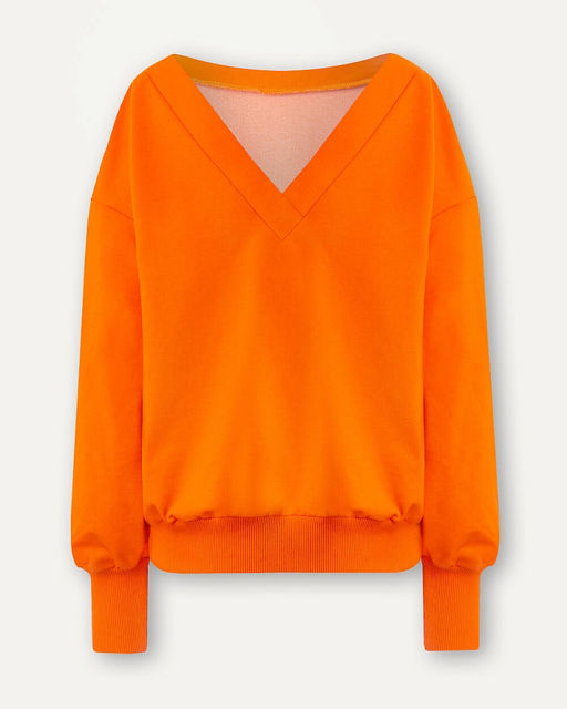 Толстовка апельсинового оттенка - Deseo фото 5