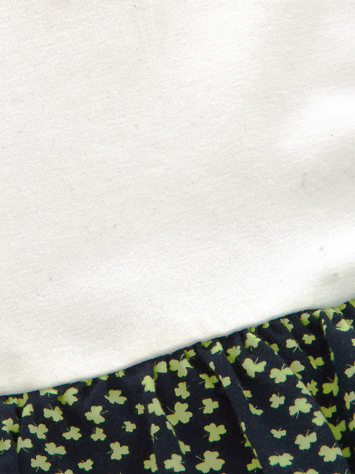 Платье для девочки UD 0797 белый/клевер - Mini maxi фото 6