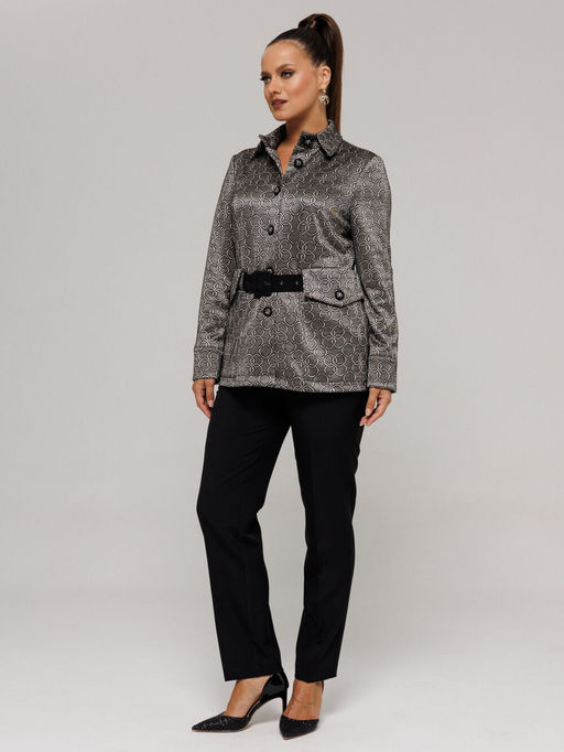 Костюм Galean Style 827 черный с серым кольца  фото 5