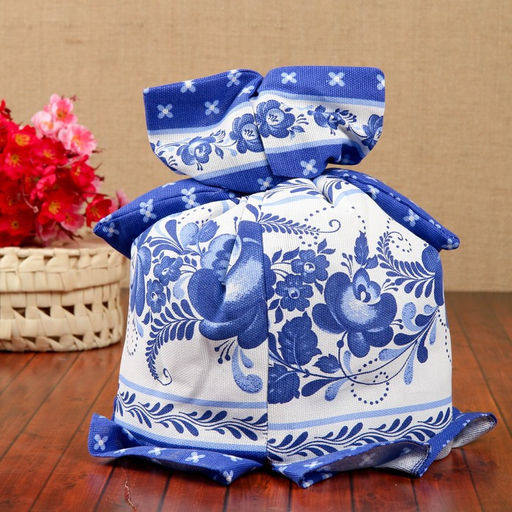 Грелка на чайник Барыня, средняя, гжель - Simaland фото 2