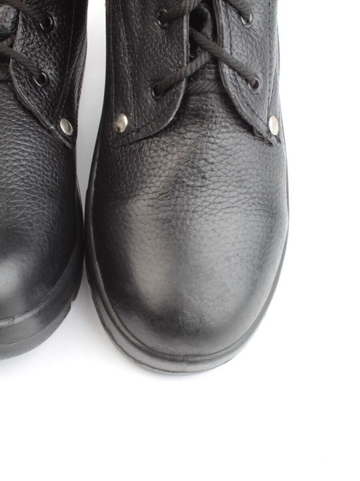 05-9005 BLACK Ботинки зимние мужские (натуральная кожа, искусственный мех) - Фабричный китай фото 9