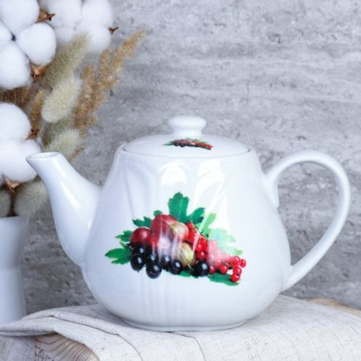 Чайник заварочный 1000 мл / GR-107 /уп 18/ - Галеонтрейд фото 2