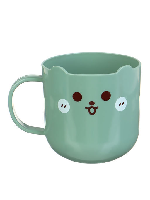 Цена за 2 шт. Кружка детская 300 мл., «Мышонок», зелёная, Крошка Я