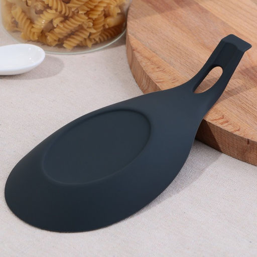 Подставка под ложку силиконовая «Только не на стол», 20×9 см