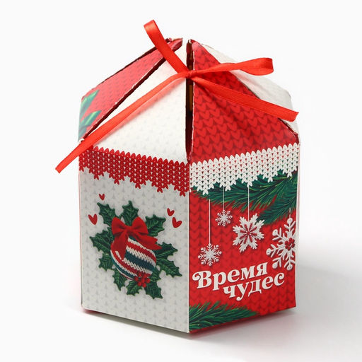 Подарочный набор новогодний Теплых праздников: чай, кружка, носки