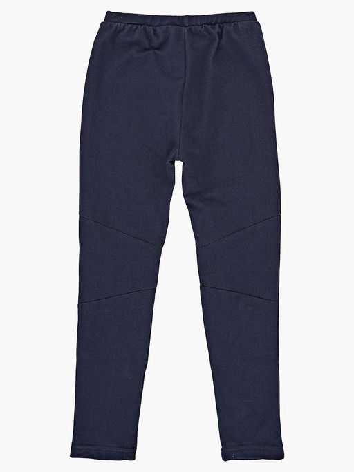 Бриджи для девочки спортивные детская одежда лосины домашние UD 1144 тем.джинс - Mini maxi фото 3