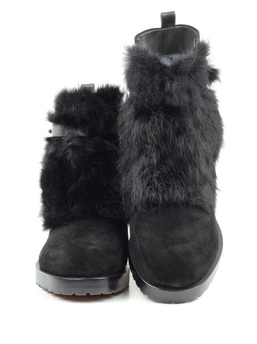 04-899E-2Y1 8J26M Ботинки зимние женские (натуральная замша, натуральный мех)