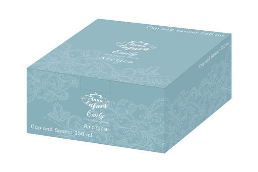 Чашка с блюдцем Арктика, 0,25 л - Anna lafarg emily фото 7
