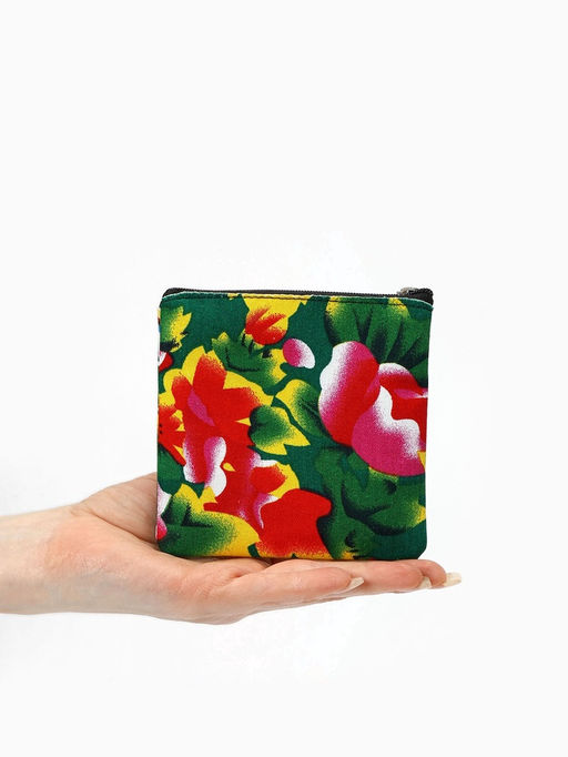 Кошелёк-монетница на молнии 11?1?8 см, с принтом, МИКС