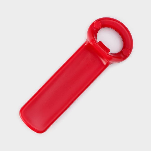 Цена за 3 шт. Открывашка Доляна «Садовод» для винтовых крышек, 14 см, красная